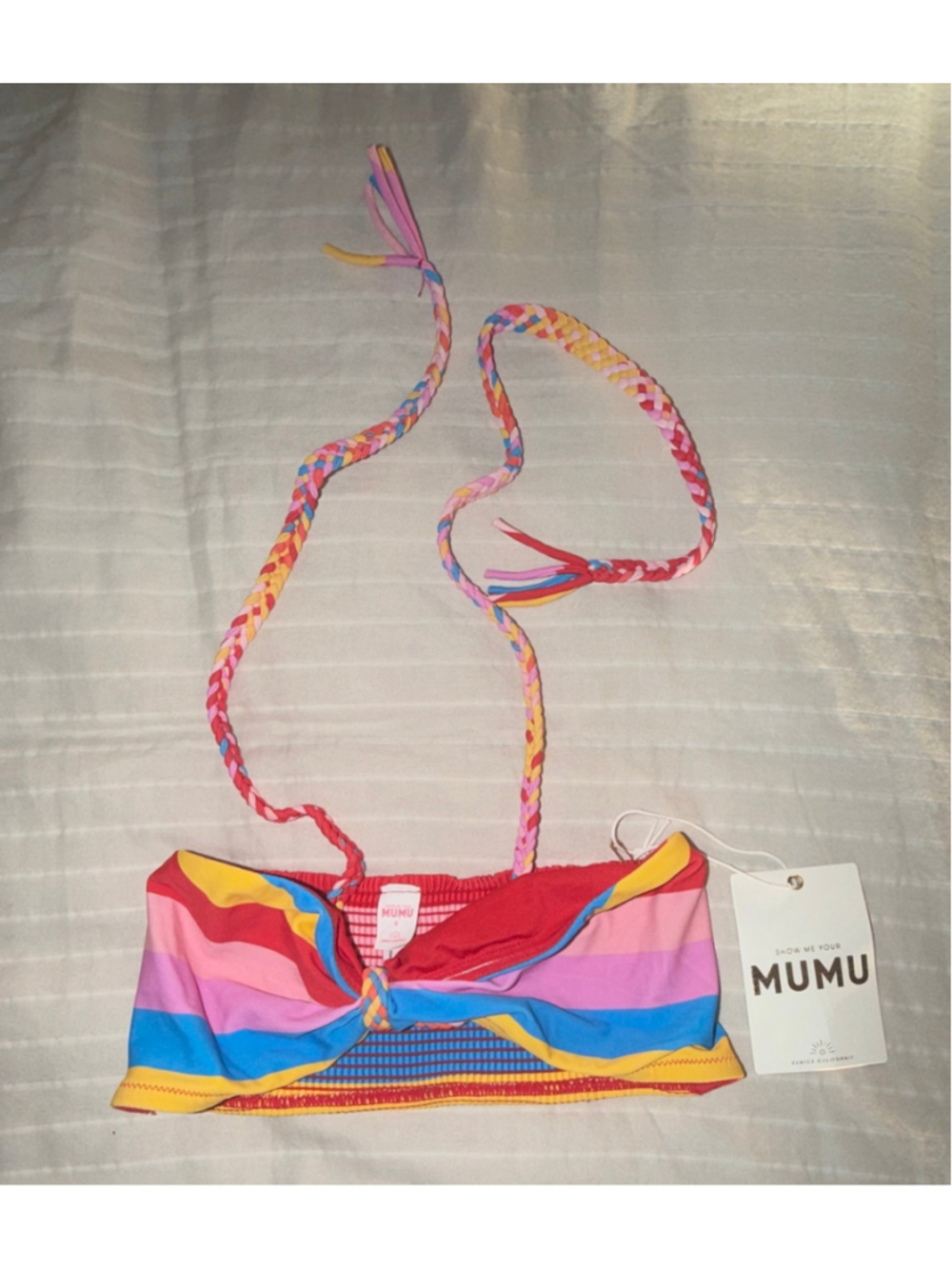 NWT Show Me Your Mumu Cuba Swim Top
